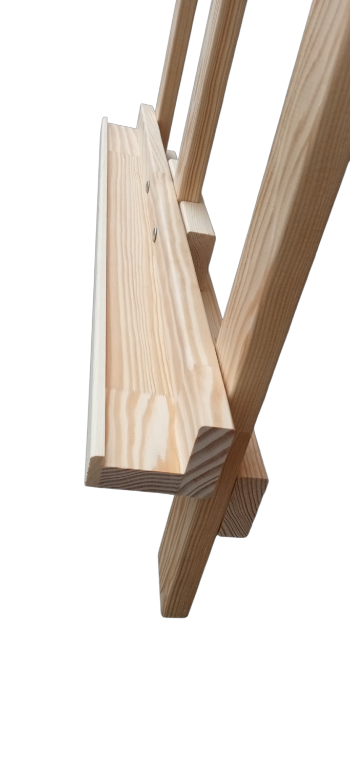 Sujeción del lienzo