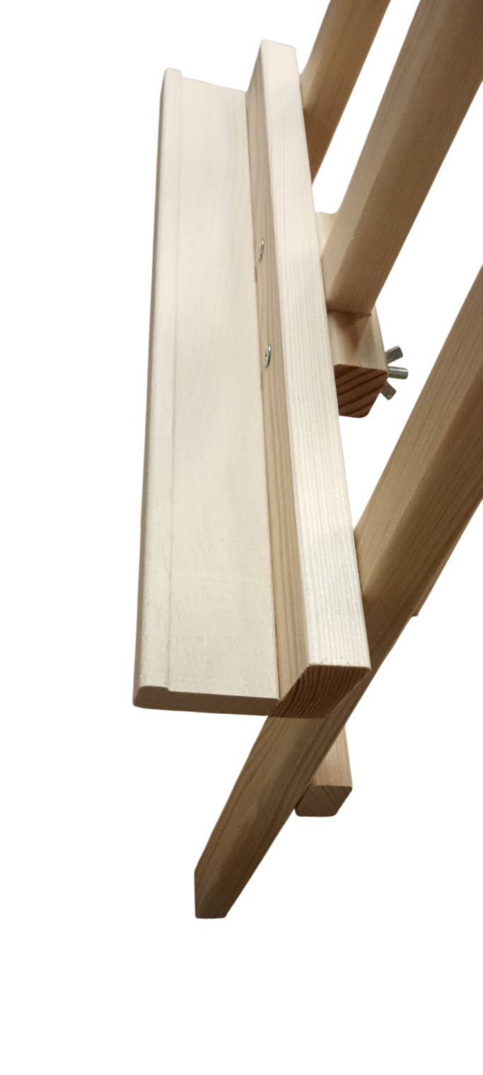 Detalle apoyo lienzo